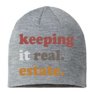 Keeping It Real Estate Realtor Real Estate Agent Sustainable Beanie