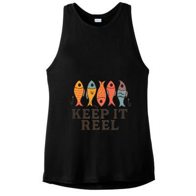 Keep It Reel Ladies PosiCharge Tri-Blend Wicking Tank