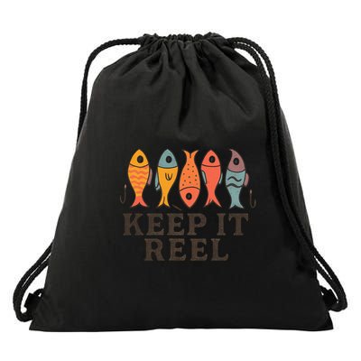 Keep It Reel Drawstring Bag