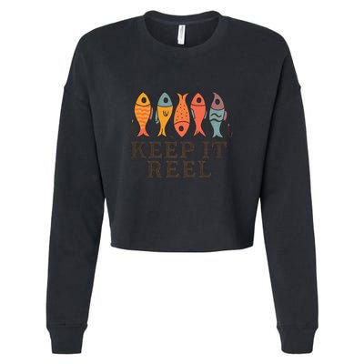 Keep It Reel Cropped Pullover Crew