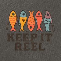 Keep It Reel Cotton Canvas Backpack