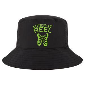 Keep It Reel Irish Dance St Patricks Day Ceili Dancer Girl Cool Comfort Performance Bucket Hat