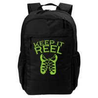 Keep It Reel Irish Dance St Patricks Day Ceili Dancer Girl Daily Commute Backpack