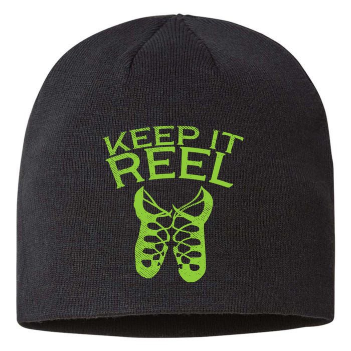 Keep It Reel Irish Dance St Patricks Day Ceili Dancer Girl Sustainable Beanie