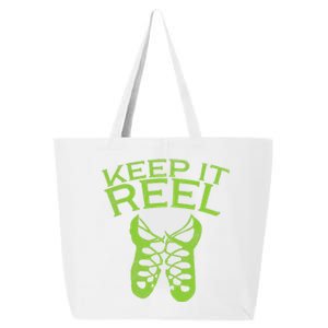 Keep It Reel Irish Dance St Patricks Day Ceili Dancer Girl 25L Jumbo Tote