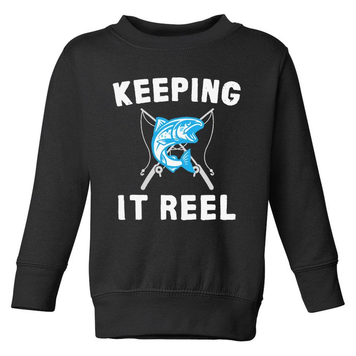 Keeping It Reel Fishing Toddler Sweatshirt