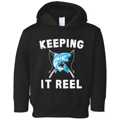 Keeping It Reel Fishing Toddler Hoodie