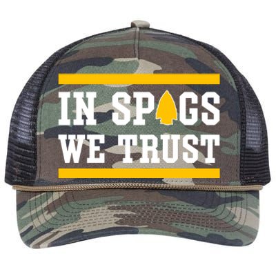 Kc In Spags We Trust Retro Rope Trucker Hat Cap