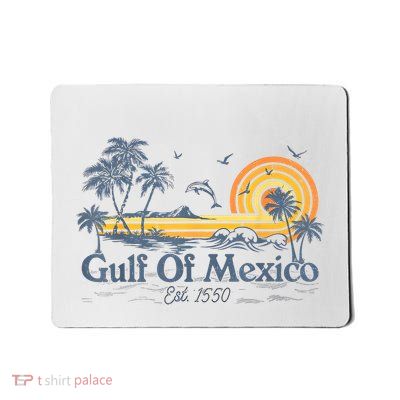 Keep It Salty Gulf Of Mexico Social Club Est 1550 Mousepad