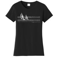 Kiawah Island Sc Vintage Sailing 70s Nautical Sailboat Women's T-Shirt