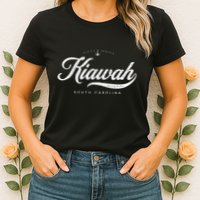 Kiawah Island South Carolina Vintage Retro Womens T-Shirt