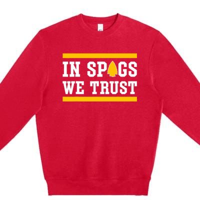 Kc In Spags We Trust Premium Crewneck Sweatshirt