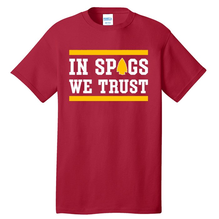 Kc In Spags We Trust Tall T-Shirt