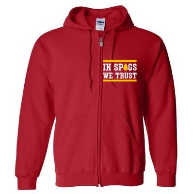 Kc In Spags We Trust Full Zip Hoodie