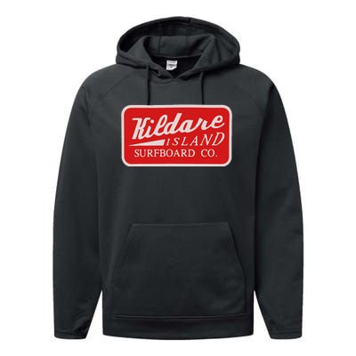 Kildare Island Surfboard Co Performance Fleece Hoodie