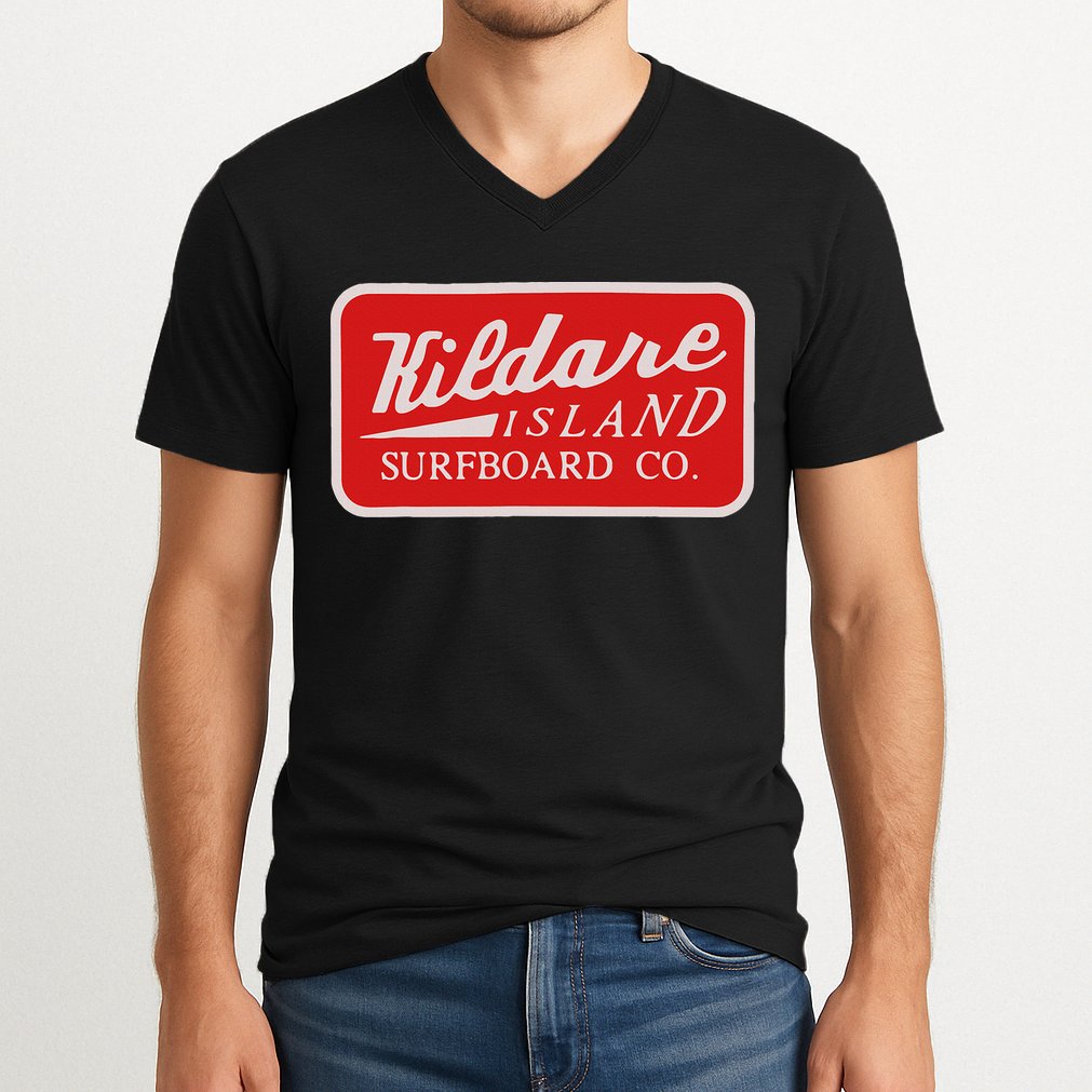 Kildare Island Surfboard Co V-Neck T-Shirt