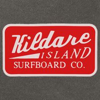 Kildare Island Surfboard Co Cotton Canvas Backpack