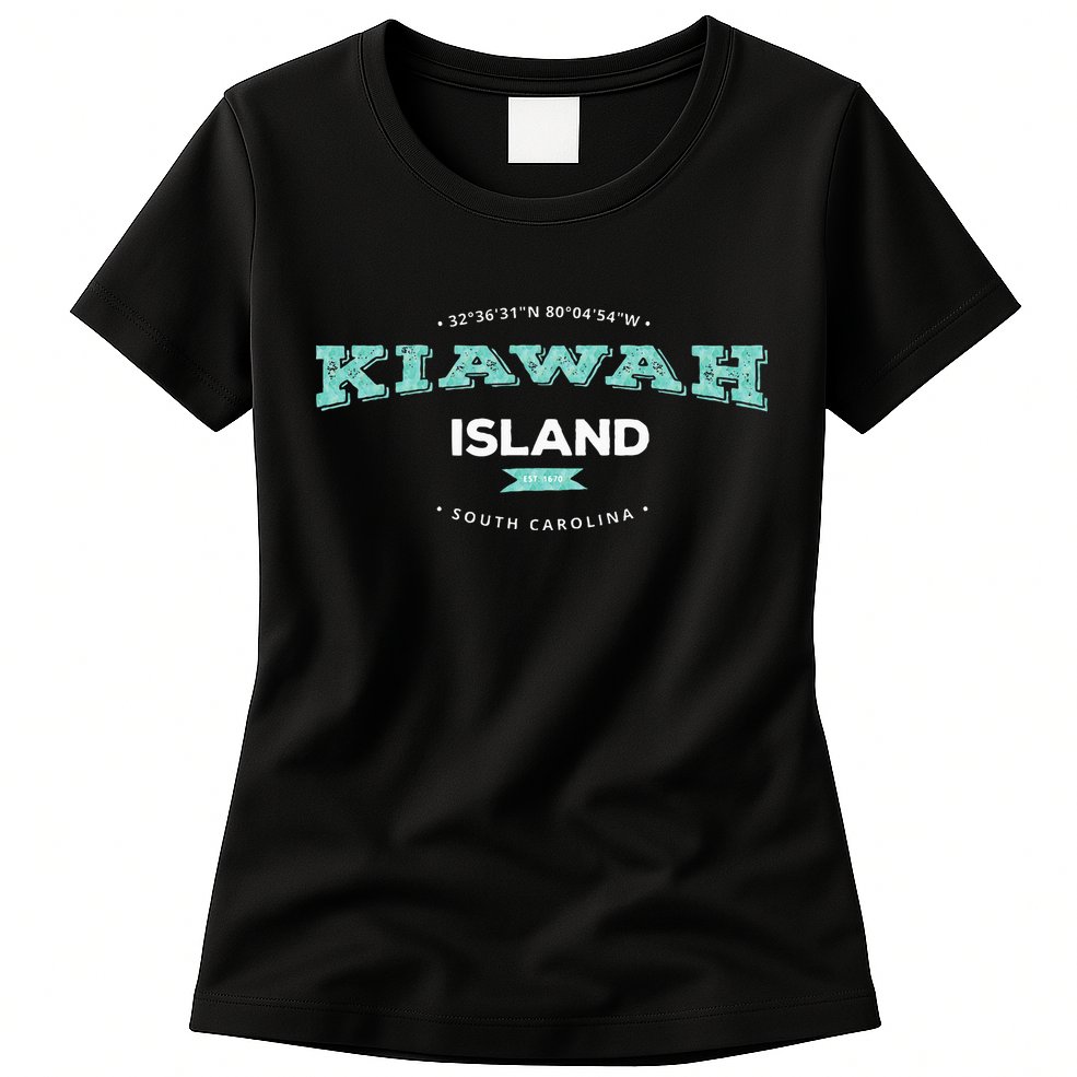 Kiawah Island South Carolina Womens T-Shirt
