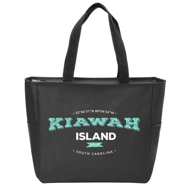 Kiawah Island South Carolina Zip Tote Bag