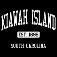 Kiawah Island South Carolina Sc Js04 Vintage Athletic Sports Baby Bodysuit
