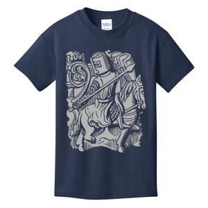 KNIGHT IN SHINING ARMOUR Kids T-Shirt