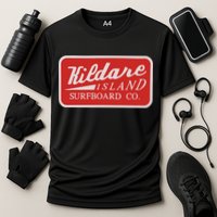 Kildare Island Surfboard Cooling Performance Crew T-Shirt
