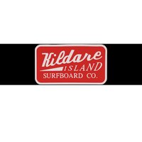 Kildare Island Surfboard Bumper Sticker