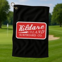 Kildare Island Surfboard Golf Towel