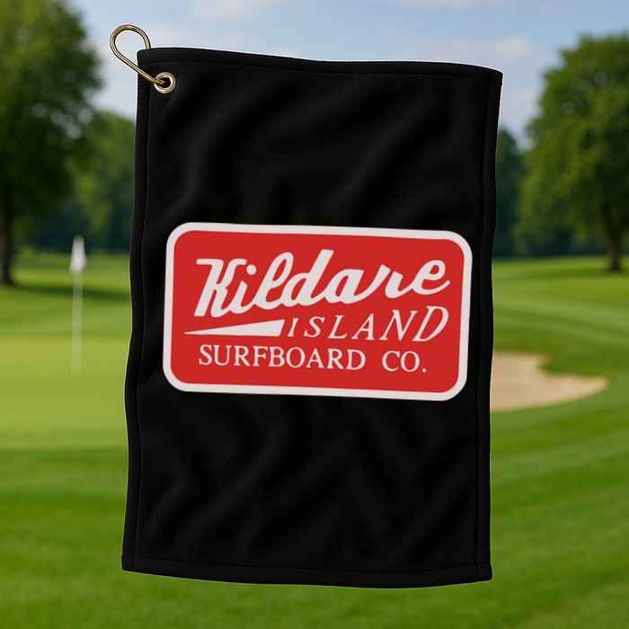 Kildare Island Surfboard Golf Towel
