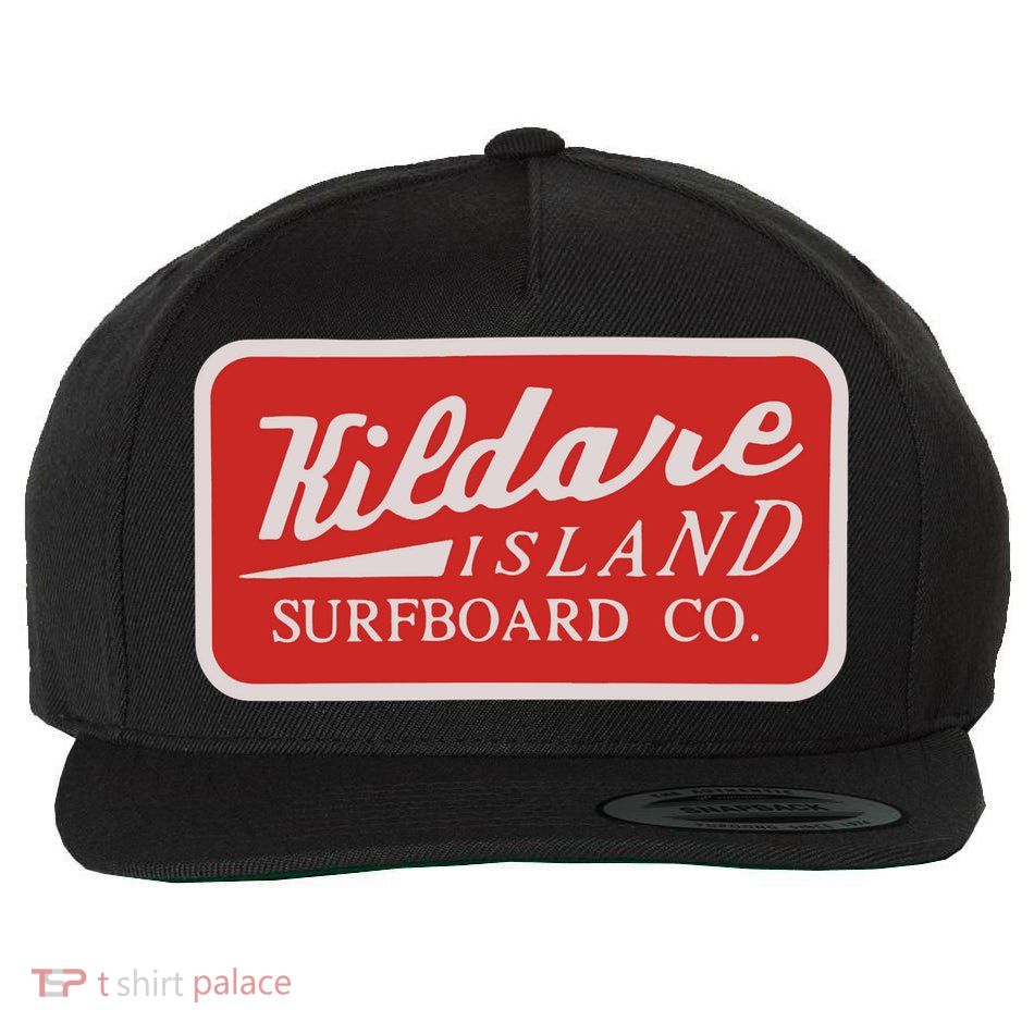 Kildare Island Surfboard Wool Snapback Cap