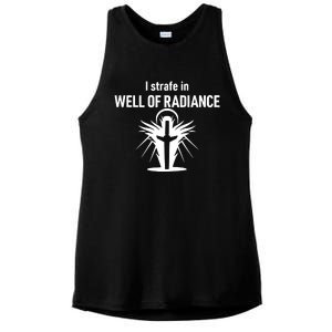 Kimberprime I Strafe In Well Of Radiance Ladies PosiCharge Tri-Blend Wicking Tank