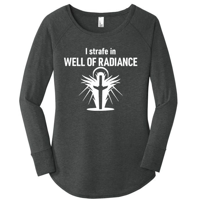 Kimberprime I Strafe In Well Of Radiance Women's Perfect Tri Tunic Long Sleeve Shirt