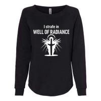 Kimberprime I Strafe In Well Of Radiance Womens California Wash Sweatshirt