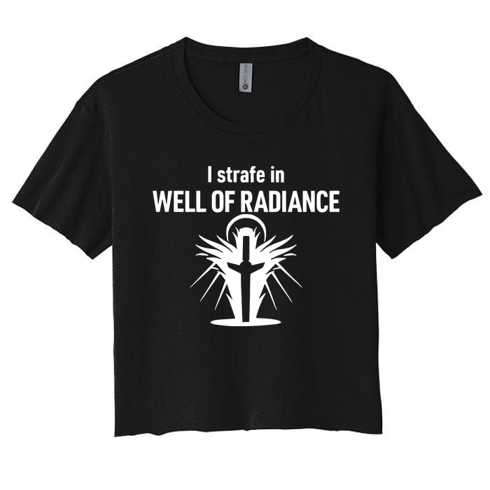 Kimberprime I Strafe In Well Of Radiance Women's Crop Top Tee