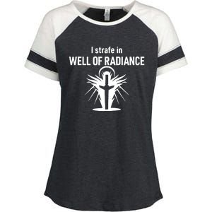 Kimberprime I Strafe In Well Of Radiance Enza Ladies Jersey Colorblock Tee