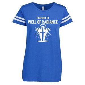 Kimberprime I Strafe In Well Of Radiance Enza Ladies Jersey Football T-Shirt