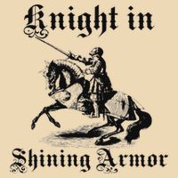 Knight In Shining Armor Medieval And Renaissance Drawstring Bag