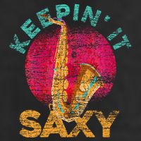 Keepin It Saxy Sax Player Jazz Musician Gifts Saxophone Adult Drive Performance Visor