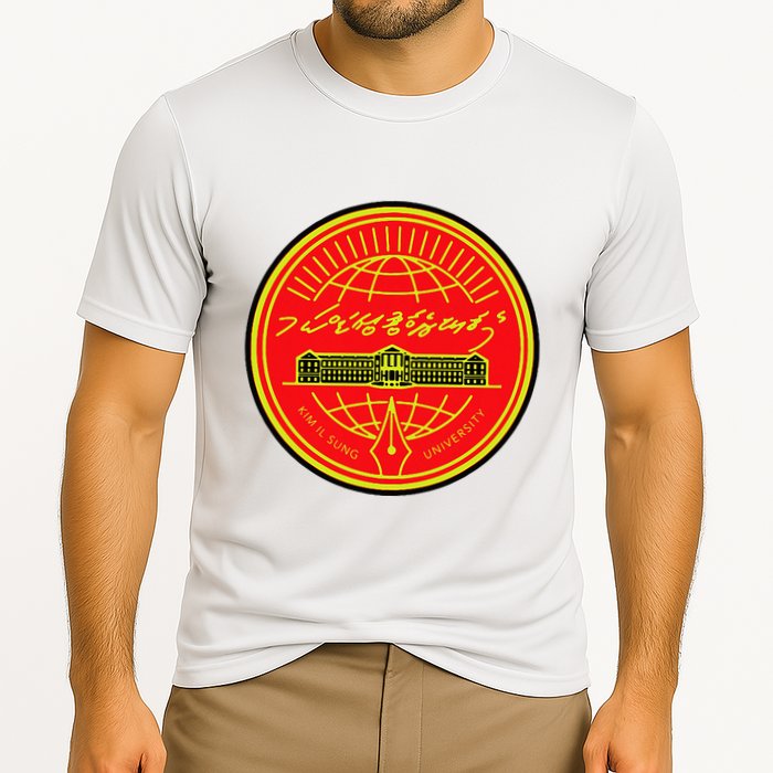 Kim Il Sung University Cooling Performance Crew T-Shirt