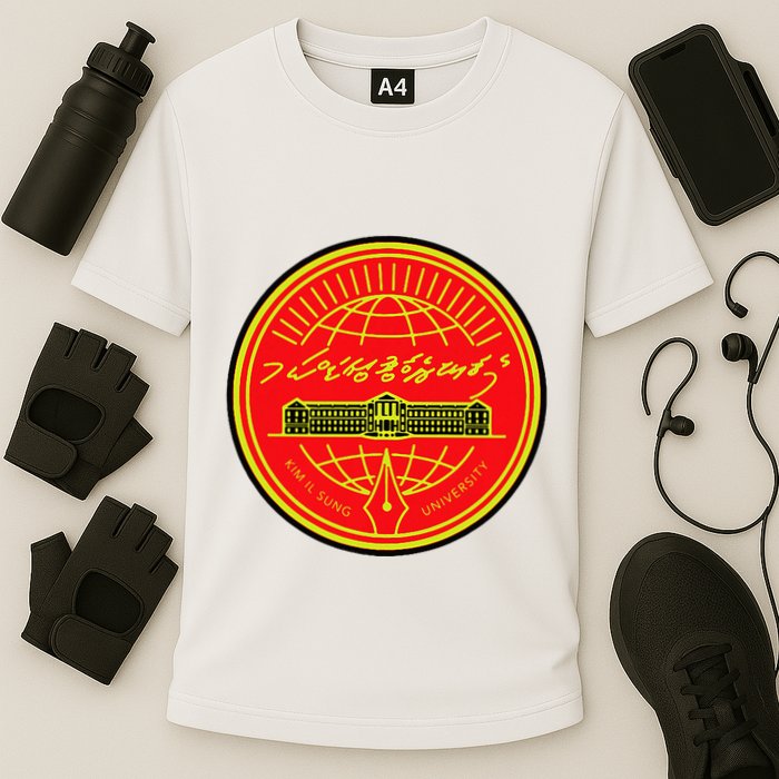 Kim Il Sung University Cooling Performance Crew T-Shirt