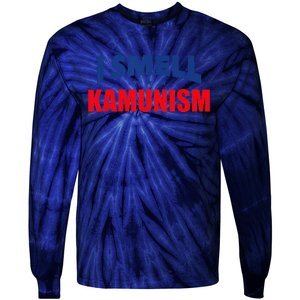 Kamunism I Smell Kamunism Election 2024 Tie-Dye Long Sleeve Shirt