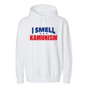 Kamunism I Smell Kamunism Election 2024 Garment-Dyed Fleece Hoodie