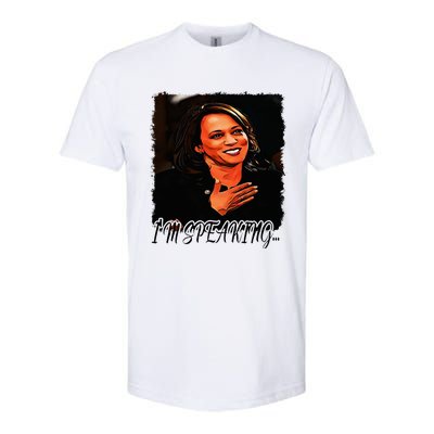 Kamala I’M Speaking Vote For Vice President Kamala Softstyle CVC T-Shirt