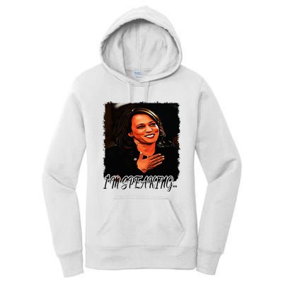 Kamala I’M Speaking Vote For Vice President Kamala Women's Pullover Hoodie