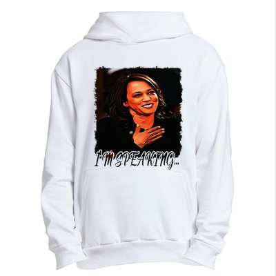 Kamala I’M Speaking Vote For Vice President Kamala Urban Pullover Hoodie