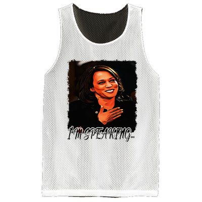 Kamala I’M Speaking Vote For Vice President Kamala Mesh Reversible Basketball Jersey Tank