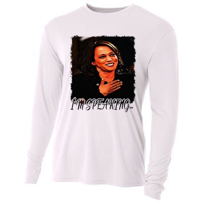 Kamala I’M Speaking Vote For Vice President Kamala Cooling Performance Long Sleeve Crew