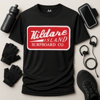 Kildare Island Surfboard Cooling Performance Crew T-Shirt