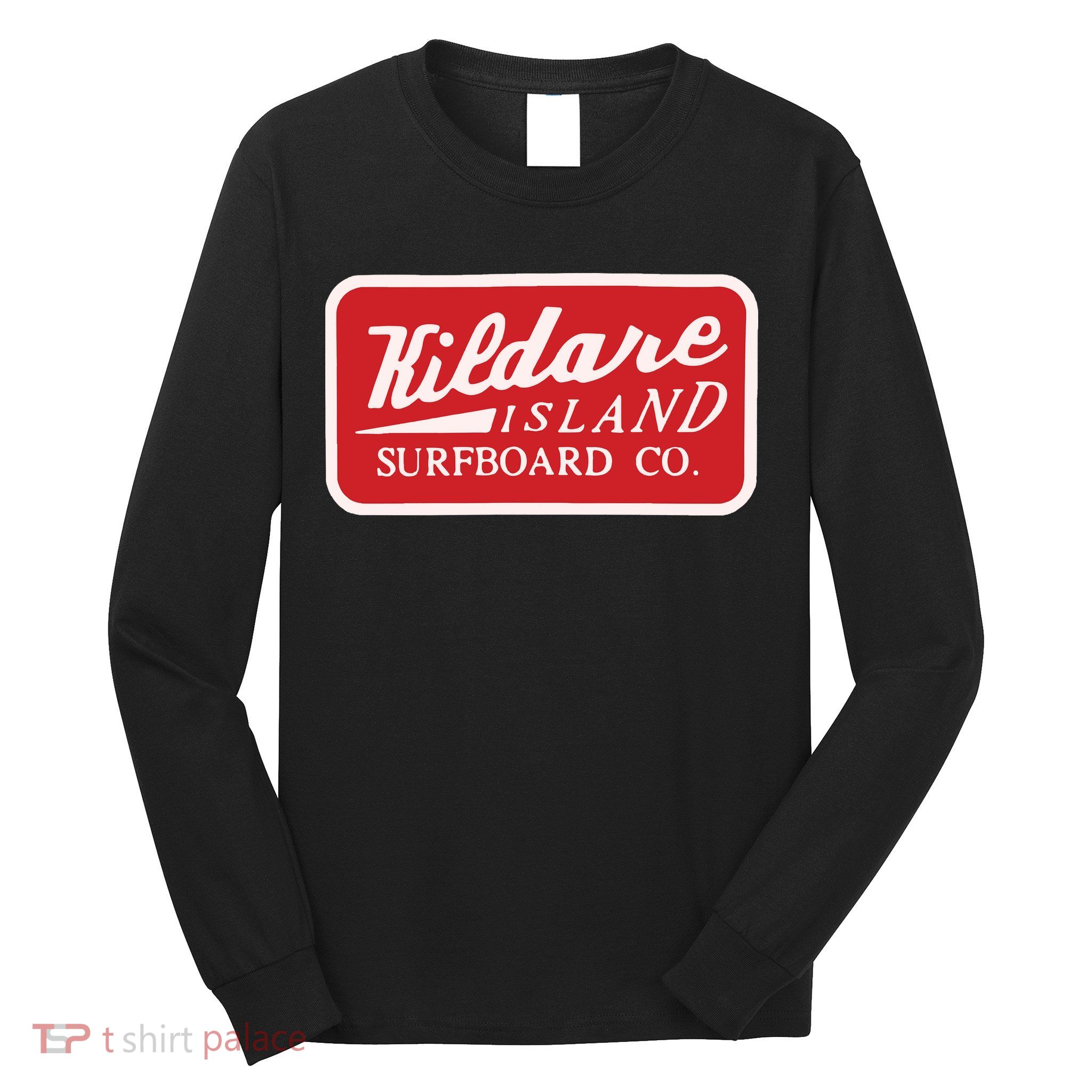 Kildare Island Surfboard Long Sleeve Shirt