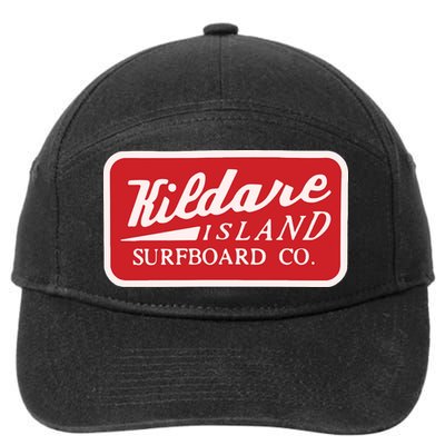 Kildare Island Surfboard 7-Panel Snapback Hat